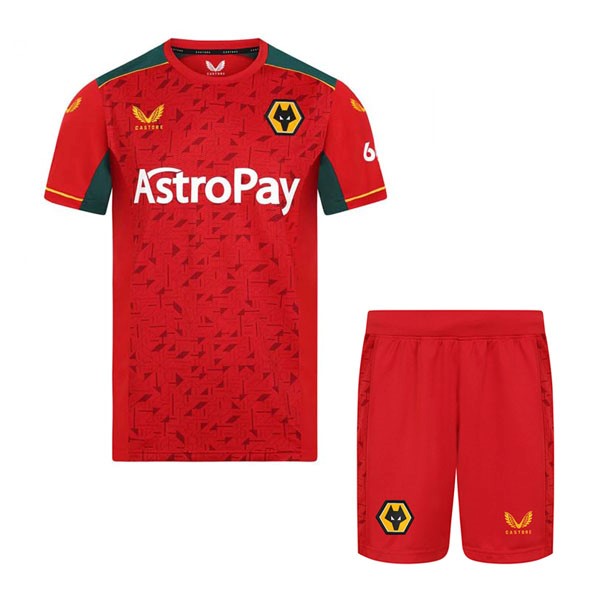 Camiseta Wolves 1ª Niño 2023/24